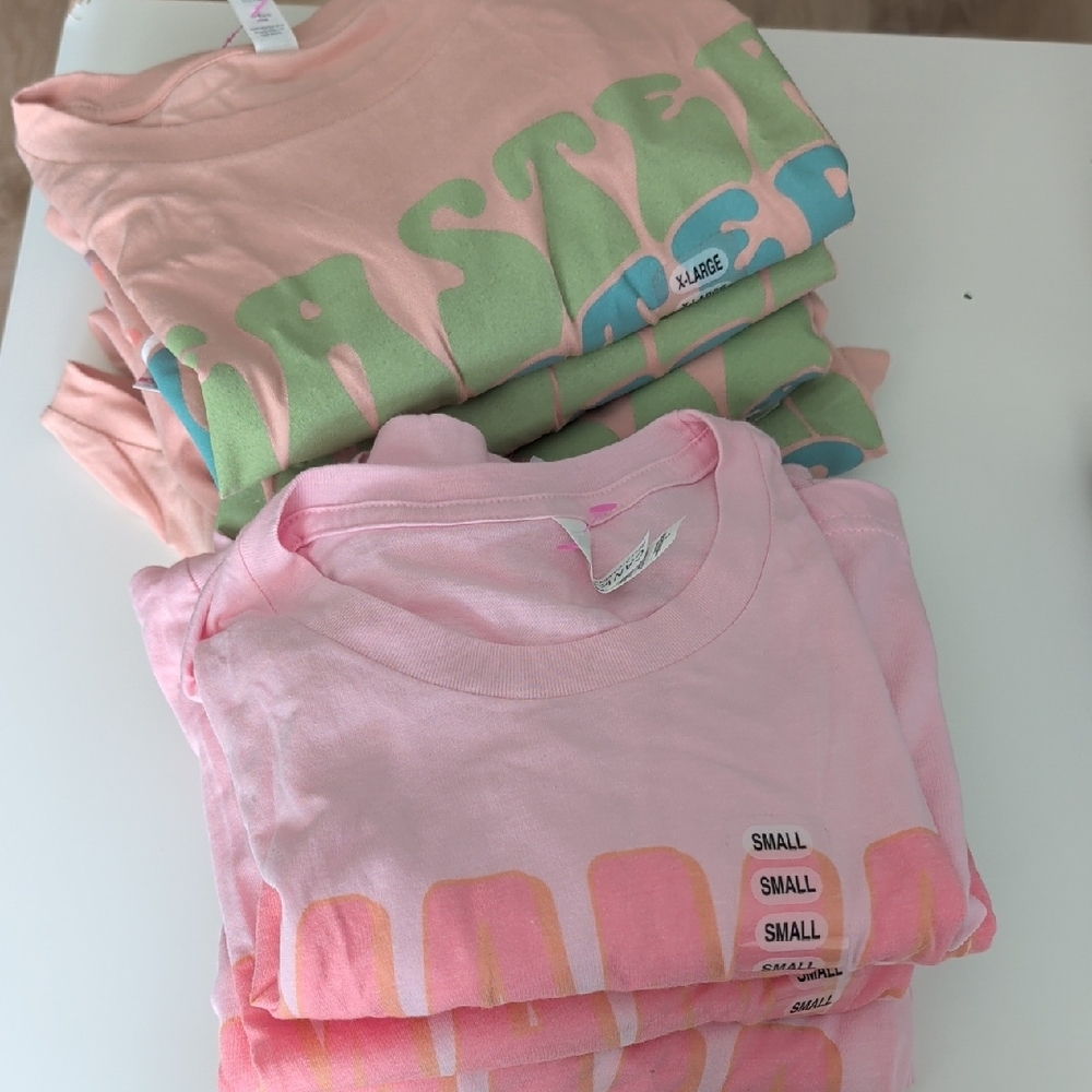Easter Graphic Tees resell 9pc small/large NEW/NWOT